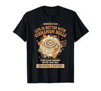 La Vie du Petit déjeuner est Meilleure avec des Rouleaux de Cannelle T-Shirt