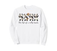 La Vie d'un mème Idiot de Koala drôle d'halloween à la Mode Sweatshirt