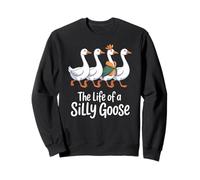 La Vie d'une oie Idiote, Blague Amusante et fantaisiste sur Les Animaux, Maman Sweatshirt