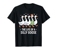 La Vie d'une oie Idiote, Blague Amusante et fantaisiste sur Les Animaux, Maman T-Shirt