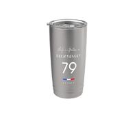 La vie en DEUX-SÈVRES Numéro 79 Poitou Charentes France Gobelet isotherme en acier inoxydable double paroi
