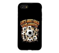 La Vie est à Propos des objectifs et Aide au Football Coque pour iPhone SE (2020) / 7/8