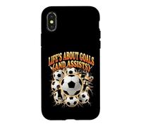 La Vie est à Propos des objectifs et Aide au Football Coque pour iPhone X/XS
