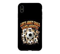 La Vie est à Propos des objectifs et Aide au Football Coque pour iPhone XS Max