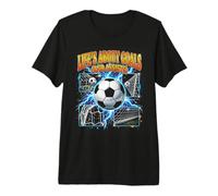 La Vie est à Propos des objectifs et Aide Les Joueurs de Football T-Shirt Haut de Gamme