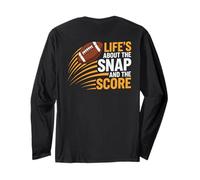 La Vie est à Propos du Snap et du Score de Football Manche Longue