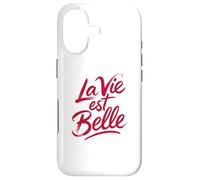 La Vie est Belle Expression française Life is Beautiful Coque pour iPhone 17