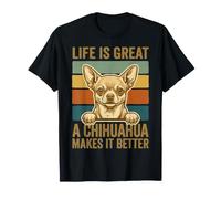 La Vie est Belle, Un Chihuahua la Rend Plus Amusante, amoure T-Shirt