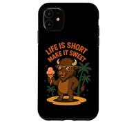 La vie est courte, fais-en sorte qu'elle soit douce Buffalo Coque pour iPhone 11