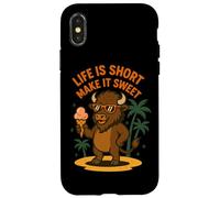 La vie est courte, fais-en sorte qu'elle soit douce Buffalo Coque pour iPhone X/XS