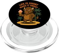 La vie est courte, fais-en sorte qu'elle soit douce Buffalo PopSockets PopGrip pour MagSafe