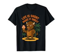 La vie est courte, fais-en sorte qu'elle soit douce Buffalo T-Shirt