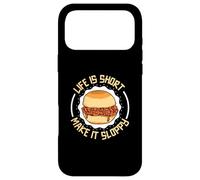 La Vie est Courte - Mange Un Sloppy Joe Coque pour iPhone 17 Pro Max