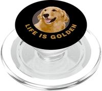 La Vie est dorée avec Un Golden Retriever PopSockets PopGrip pour MagSafe