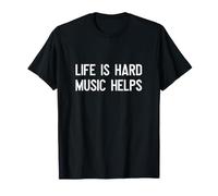 La Vie est Dure La Musique Aide T-Shirt