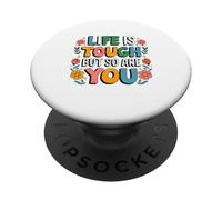 La Vie est Dure, mais toi Aussi, la Maman, la Romantique désespérée PopSockets PopGrip Adhésif