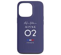 La vie est meilleure à AISNE Numéro 02 Hauts de France Coque pour iPhone 13 Pro