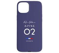 La vie est meilleure à AISNE Numéro 02 Hauts de France Coque pour iPhone 15 Plus