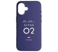 La vie est meilleure à AISNE Numéro 02 Hauts de France Coque pour iPhone 16