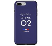 La vie est meilleure à AISNE Numéro 02 Hauts de France Coque pour iPhone 7 Plus/8 Plus