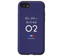 La vie est meilleure à AISNE Numéro 02 Hauts de France Coque pour iPhone SE (2020) / 7 / 8