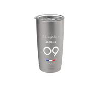 La vie est meilleure à ARIÈGE Numéro 09 Midi-Pyrénées France Gobelet isotherme en acier inoxydable double paroi