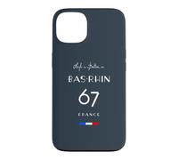 La Vie est Meilleure à Bas-RHIN Numéro 67 Alsace France Coque pour iPhone 13