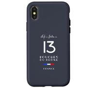 La vie est meilleure à BOUCHES-DU-RHÔNE Numéro 13 France Coque pour iPhone X/XS