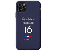 La vie est meilleure à CHARENTE Numéro 16 Aquitaine France Coque pour iPhone 11 Pro Max