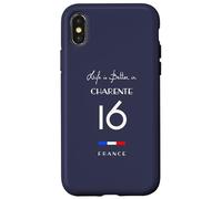 La vie est meilleure à CHARENTE Numéro 16 Aquitaine France Coque pour iPhone X/XS