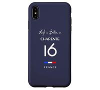 La vie est meilleure à CHARENTE Numéro 16 Aquitaine France Coque pour iPhone XS Max