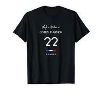 La vie est meilleure à CÔTES-D'ARMOR Numéro 22 Bretagne France T-Shirt
