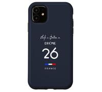 La vie est meilleure à DRÔME Numéro 26 Vercors France Coque pour iPhone 11