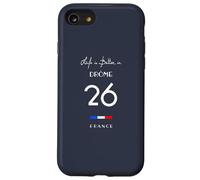 La vie est meilleure à DRÔME Numéro 26 Vercors France Coque pour iPhone SE (2020) / 7 / 8