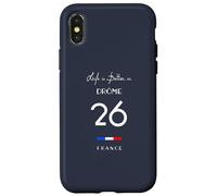 La vie est meilleure à DRÔME Numéro 26 Vercors France Coque pour iPhone X/XS