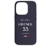 La vie est meilleure à GIRONDE Numéro 33 Bordeaux France Coque pour iPhone 14 Pro