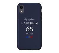 La Vie est Meilleure à Haut-RHIN Numéro 68 Alsace France Coque pour iPhone XR