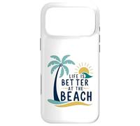 La Vie est Meilleure - à la Plage Apparel Summer Surfer Men Coque pour iPhone 17 Pro Max