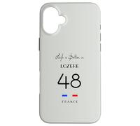 La Vie est Meilleure à LOZÈRE Numéro 48 Mende Occitanie France Coque pour iPhone 16 Plus