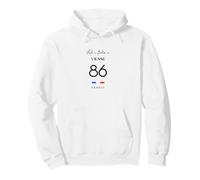 La Vie est Meilleure à Vienne Numéro 86 Poitiers Anjou France Sweat à Capuche