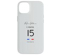 La Vie est Meilleure au CANTAL numéro 15 Aurillac Auvergne France Coque pour iPhone 14 Plus