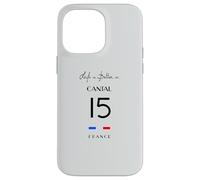 La Vie est Meilleure au CANTAL numéro 15 Aurillac Auvergne France Coque pour iPhone 14 Pro Max