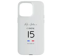 La Vie est Meilleure au CANTAL numéro 15 Aurillac Auvergne France Coque pour iPhone 15 Pro Max