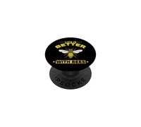 La Vie est Meilleure avec Bees Nature in Harmony PopSockets PopGrip Adhésif