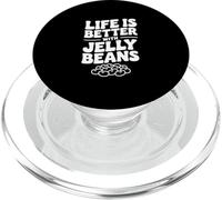 La Vie est Meilleure avec Jelly Beans Fun Candy Lover PopSockets PopGrip pour MagSafe