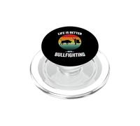 La Vie est Meilleure avec la tauromachie Vintage espagnole PopSockets PopGrip pour MagSafe