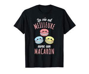 La Vie Est Meilleure Avec un macaron T-Shirt