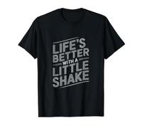 La Vie est Meilleure avec Un Peu de secouer la Sensibilisation à la maladie de Parkinson T-Shirt Graphique avec Valeur
