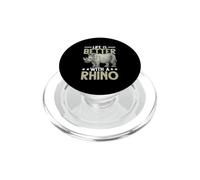 La Vie est Meilleure avec Un rhinocéros PopSockets PopGrip pour MagSafe