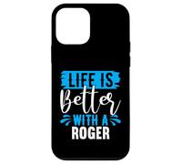 La Vie est Meilleure avec Un t-Shirt Roger Nom Roger Coque pour iPhone 12 Mini
